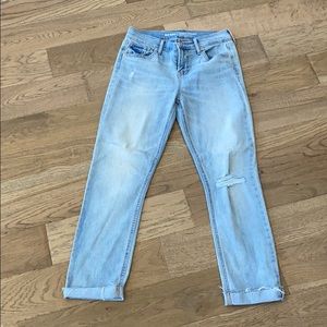 Old Navy Perfect Straight Mid-Rise Denim